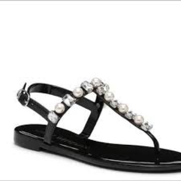 Stuart Weitzman Goldie jelly Sandals - Picture 2 of 5